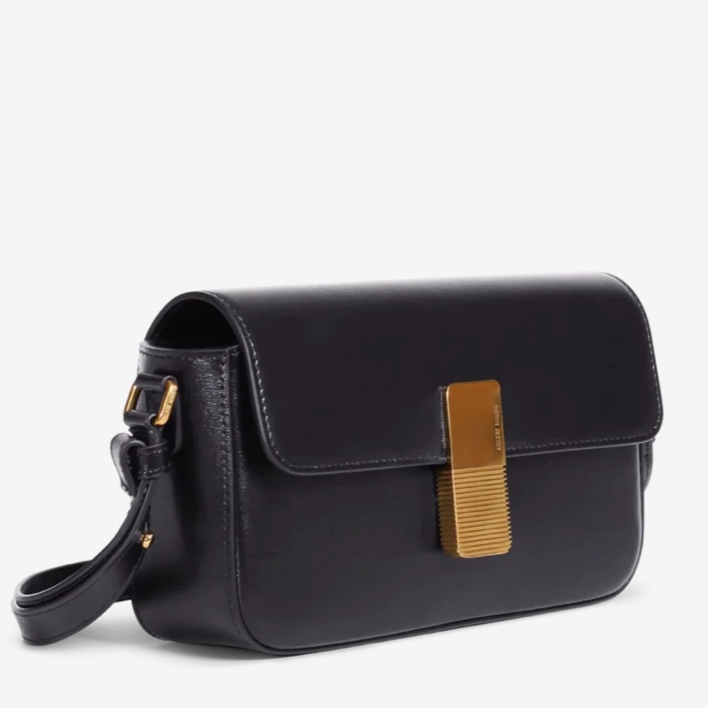 Ateliers Auguste Monceau Baguette Gold Edition in Black Box Leather